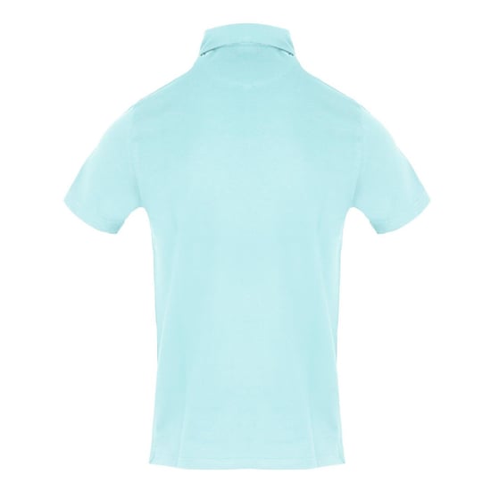 Aquascutum Heren Poloshirt met Kraag en Korte Mouwen (Licht Blauw) - Image 2