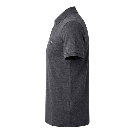 Original Penguin Heren Geborduurd Logo Poloshirt (Houtskool) - Image 3