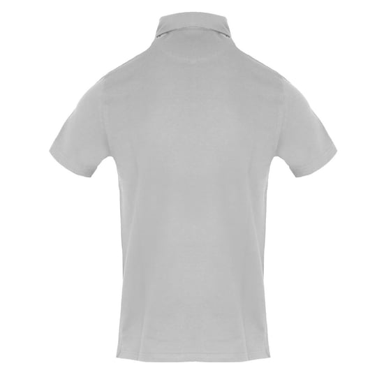 Aquascutum Heren Poloshirt met Kraag en Korte Mouwen (Grijs) - Image 2