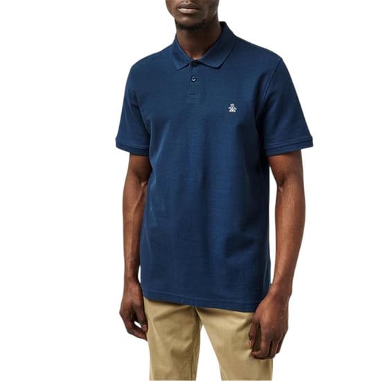 Original Penguin Heren Geborduurd Logo Poloshirt (Yale Blauw) - Image 4