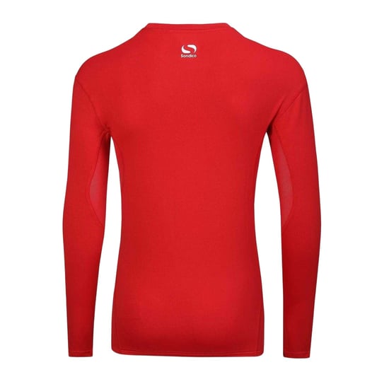 Sondico Heren Core Base Layer Top met lange mouwen (Rood) - Image 2