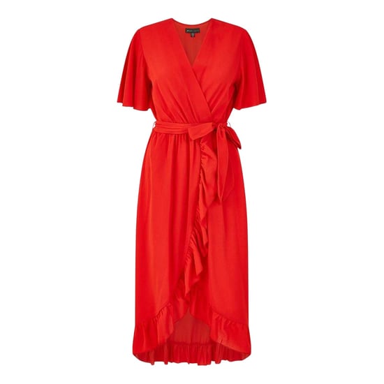 Mela London Flutter-wikkeljurk voor dames (Rood) - Image 2