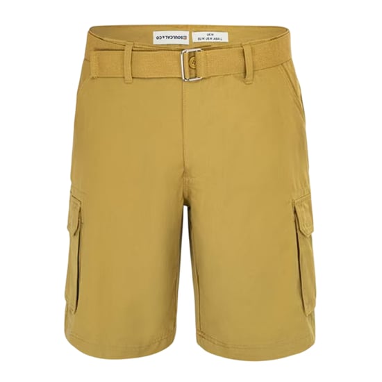 SoulCal Cargo-shorts voor heren met gewassen look (Bruin) - Image 1
