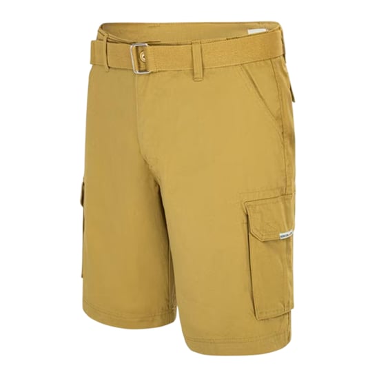 SoulCal Cargo-shorts voor heren met gewassen look (Bruin) - Image 3
