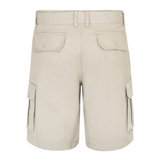 SoulCal Cargo-shorts voor heren met gewassen look (Beige) - Image 2