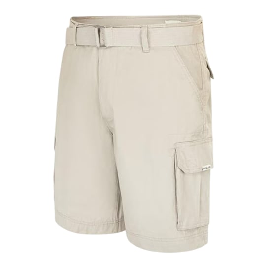 SoulCal Cargo-shorts voor heren met gewassen look (Beige) - Image 3