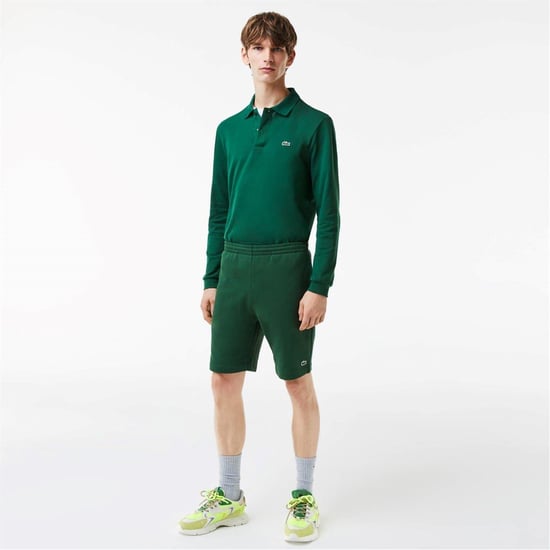 Lacoste Heren Fleece Shorts (Groen) - Image 3