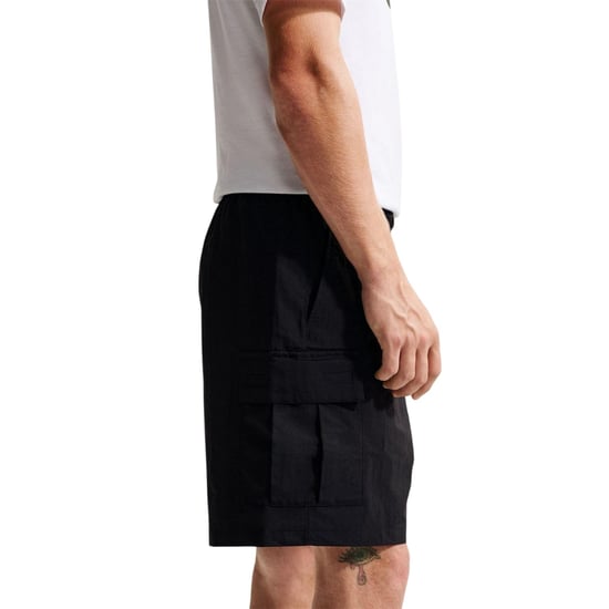 Nike Heren Utility Club Cargo Shorts (Zwart/Wit) - Image 3