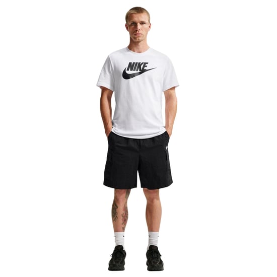 Nike Heren Utility Club Cargo Shorts (Zwart/Wit) - Image 5
