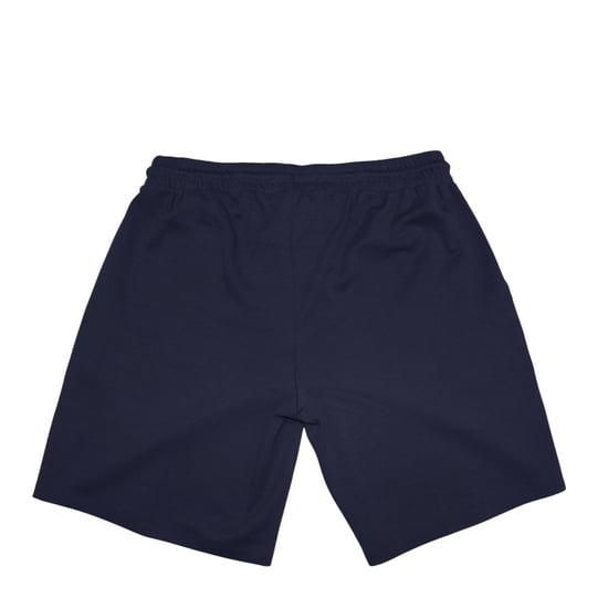 Aquascutum Klassieke herensweatshorts met logo en trekkoord in de taille (Marine) - Image 2