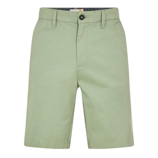 Timberland Heren Claremont Twill Rechte Chino Shorts (Green Bay) - Image 1