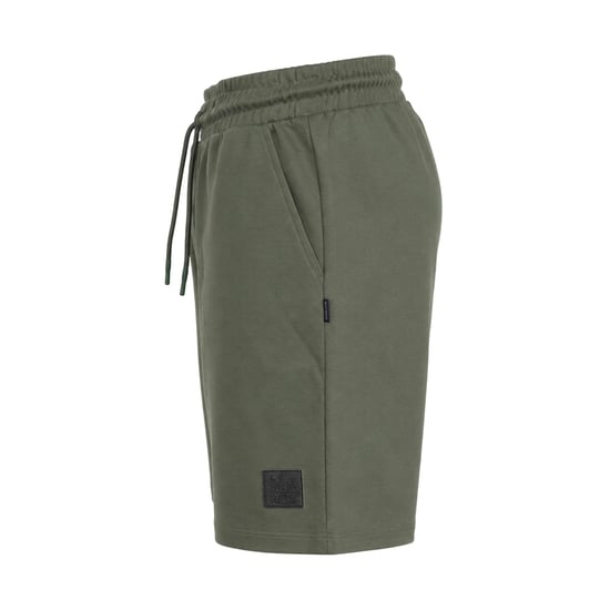 Aquascutum Heren Fleece Shorts (Militair Groen) - Image 4