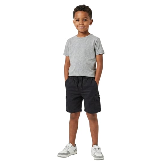 Weekend Offender Jongens High Desert Cargo Shorts (Zwart) - Image 3
