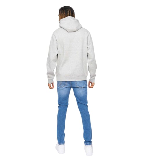 SikSilk Heren Essentials Overhead Hoodie (Grijs Marl) - Image 2