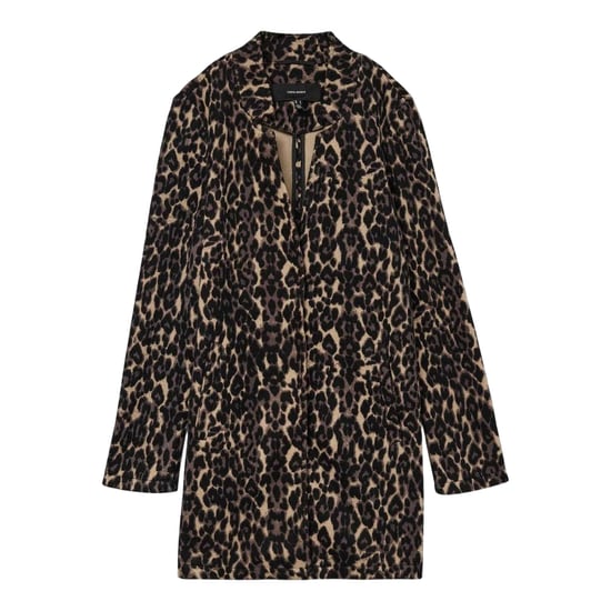 Vero Moda Dames Katrine Luipaardprint Jas (Bruin) - Image 1