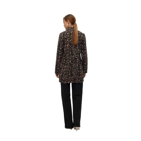 Vero Moda Dames Katrine Luipaardprint Jas (Bruin) - Image 2