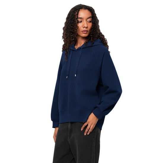 Head Motion effen hoodie voor dames (Blauw) - Image 3