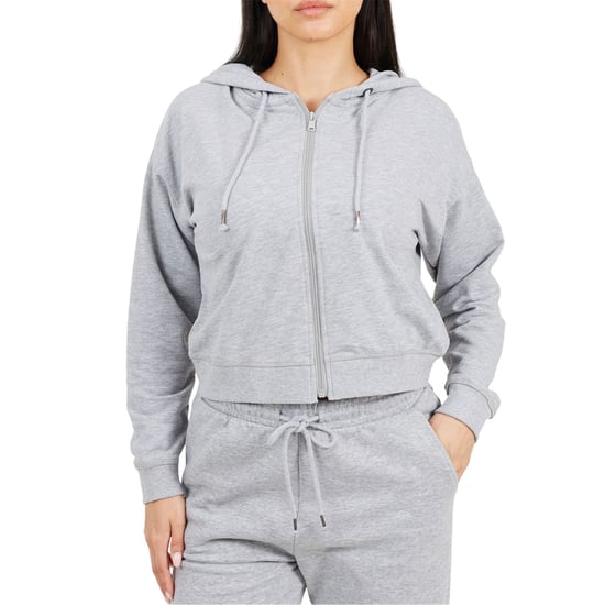 Brave Soul Dames/Dames Full Zip Hoodie (Grijze Mergel) - Image 2