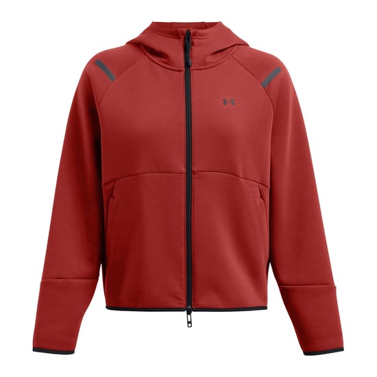 Under Armour Dames-sweatjack ‘Unstoppable’ in twee kleuren (Oranje) - Image 1