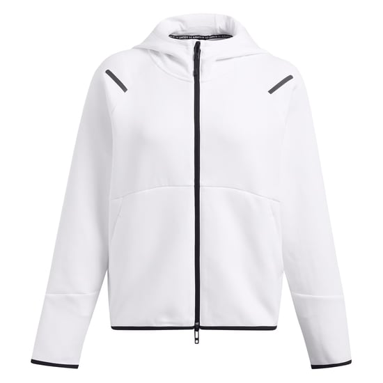 Under Armour Dames-sweatjack ‘Unstoppable’ in twee kleuren (Wit) - Image 1