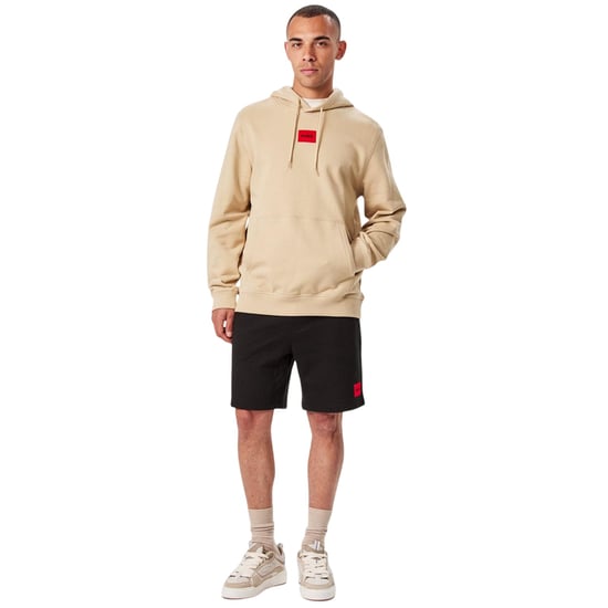 Hugo Heren Pullover Hoodie Katoenmix (Beige) - Image 1