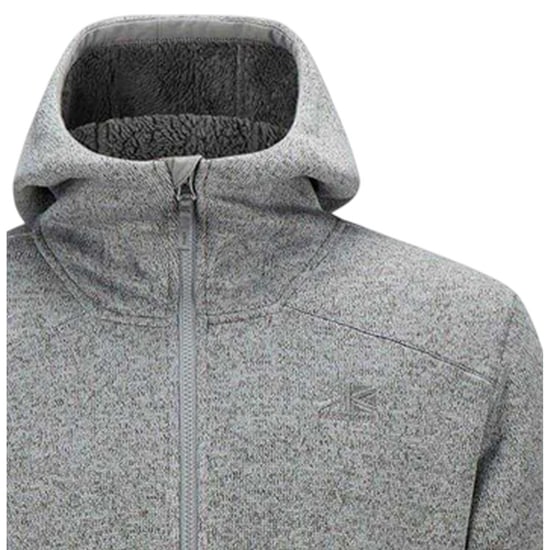 Karrimor Heren Orbit polyester hoodie met doorlopende ritssluiting (Grijze Mergel) - Image 5