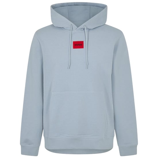 Hugo Heren Pullover Hoodie Katoenmix (Blauw) - Image 2
