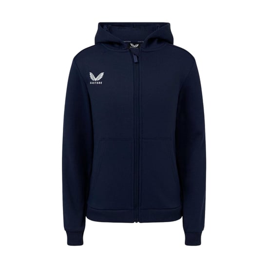 Castore Kinder/Kids Volledige Rits Hoodie (Peacoat) - Image 1