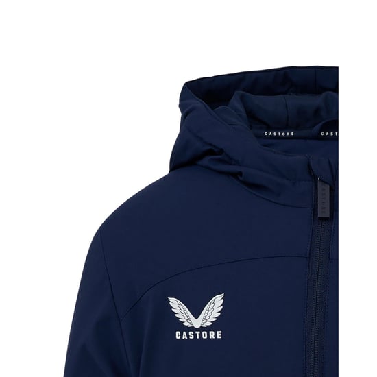 Castore Kinder/Kids Volledige Rits Hoodie (Peacoat) - Image 3