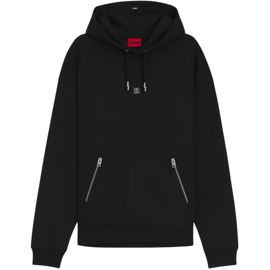 Hugo Heren Hoodie (Zwart) - Image 1