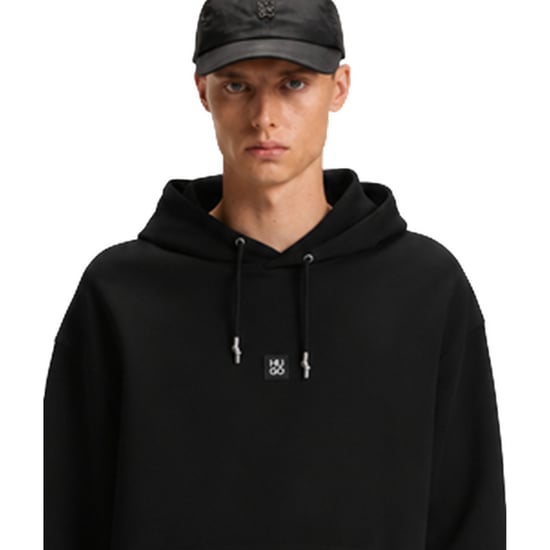 Hugo Heren Hoodie (Zwart) - Image 3