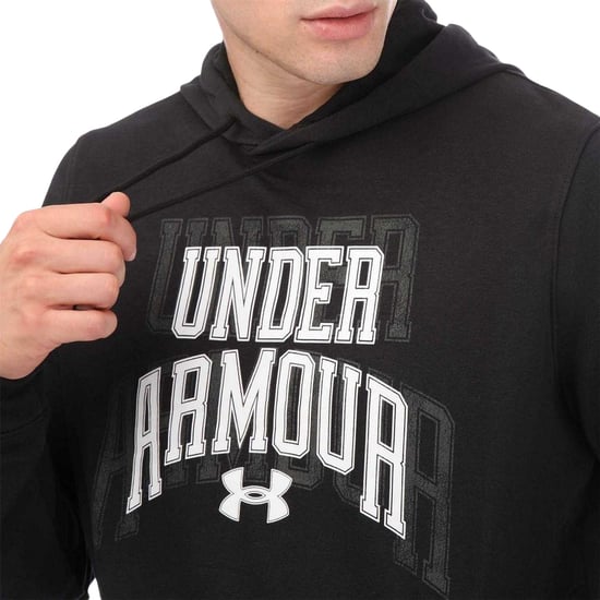 Under Armour Heren Rival Terry Hoodie (Zwart) - Image 3
