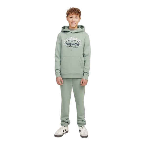 Jack And Jones Hoodie met het logo van de Boys Surfers Club (IJsberg groen) - Image 1