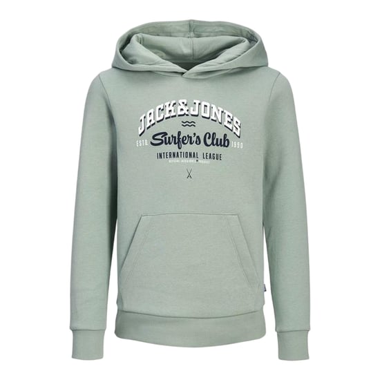 Jack And Jones Hoodie met het logo van de Boys Surfers Club (IJsberg groen) - Image 2