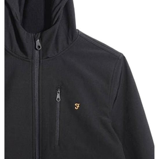 Farah Softshell-sweatshirt voor heren (Zwart) - Image 4
