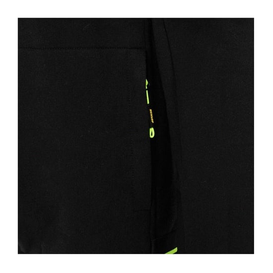 Dunlop Heren On Site Fleece Gevoerde Hoodie (Zwart) - Image 5