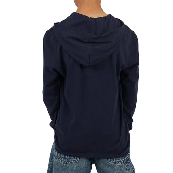Brave Soul Hoodie met ingezette mouwen voor jongens (Rijke marine) - Image 3