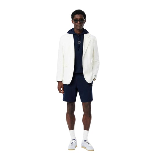 Lacoste Klassieke hoodie met capuchon voor volwassenen (unisex) (Blauw) - Image 4