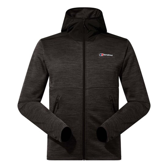 Berghaus Heren Thraskii Hooded Jacket (Grijs/Zwart) - Image 1