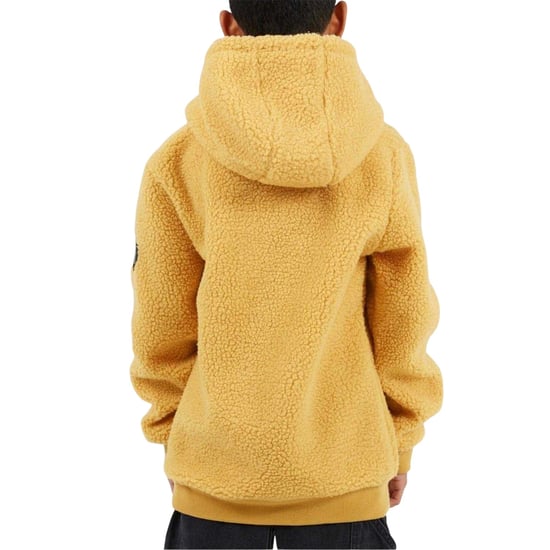Brave Soul Hoodie met kangoeroezak voor kinderen (Mosterd) - Image 2