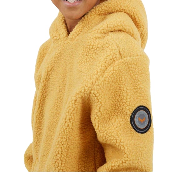 Brave Soul Hoodie met kangoeroezak voor kinderen (Mosterd) - Image 3