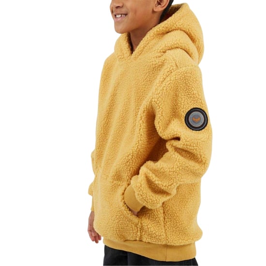 Brave Soul Hoodie met kangoeroezak voor kinderen (Mosterd) - Image 4