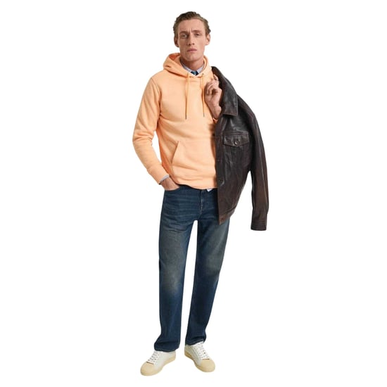 Gant Hoodie met trekkoord voor heren, met Shield-logo (Oranje) - Image 4