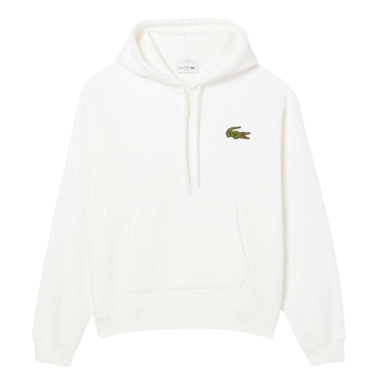 Lacoste Hoodie met trekkoord voor heren, losse pasvorm (Crème) - Image 2