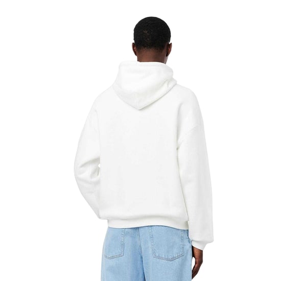 Lacoste Hoodie met trekkoord voor heren, losse pasvorm (Crème) - Image 3