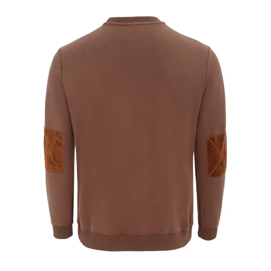 Howick Heren Logo Sweatshirt (Donkerbruin) - Image 2