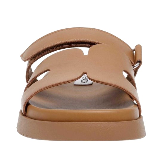 Steve Madden Kinderen/Kids Missile-E leren platte slippers (Cognac) - Image 4