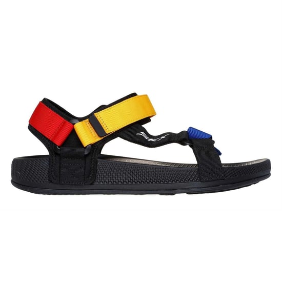 Skechers Heren Hyperslide Textiel Slippers (Zwart) - Image 3