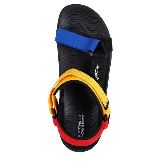 Skechers Heren Hyperslide Textiel Slippers (Zwart) - Image 4