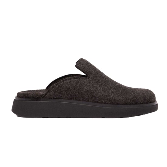 Fit Flop Dames Gen-FF suède muiltjes (Zwart) - Image 1